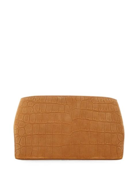 Ferragamo Hug mini croc-effect tote bag - Neutrals