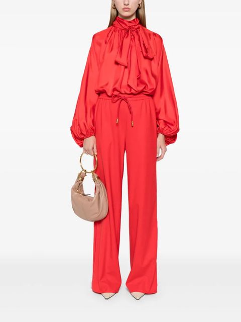ZIMMERMANN Crush trousers - Red - zdjęcie produktu nr 2