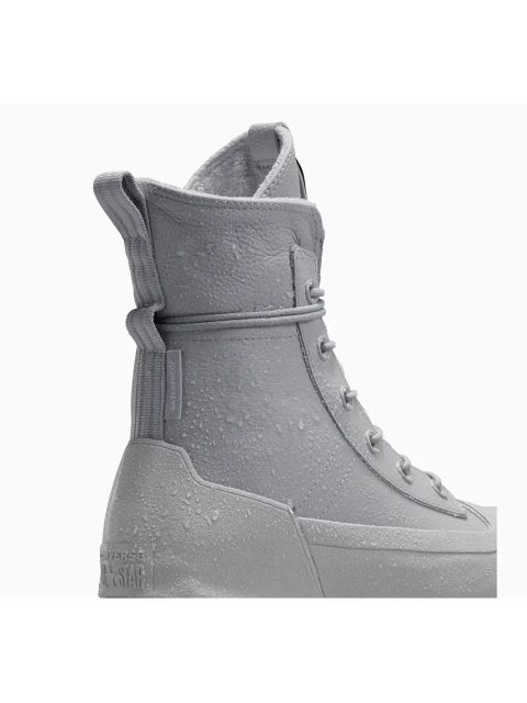 Converse trampki skórzane Chuck Taylor All Star Lugged 2.0 CC kolor szary A12344C