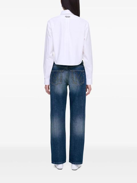 Marc Jacobs logo-embroidered shirt - White