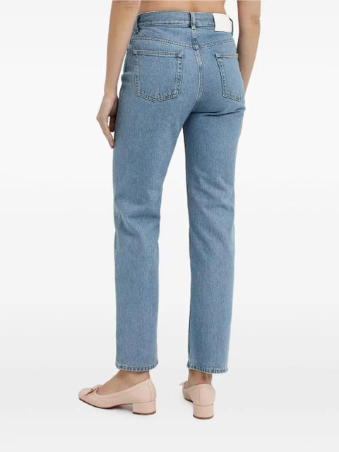 LouLou de Saison Wular five-pocket denim jeans - Blue