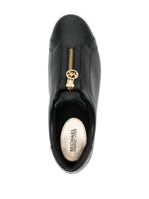 Michael Kors Keaton zip slip-on sneakers - Black