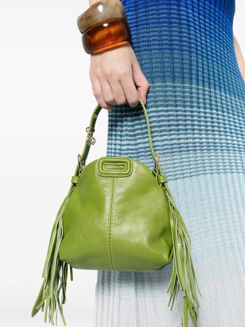 Maje mini Miss M fringed tote bag - Green - zdjęcie produktu nr 2
