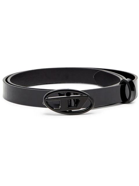 Diesel B-PLAY 15 leather belt - Black - zdjęcie produktu nr 1