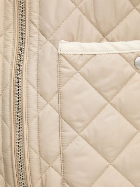 Marc O'Polo kurtka kolor beżowy przejściowa 600111970025