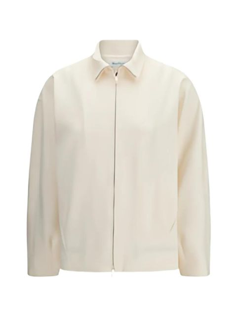 Max Mara zip-up jacket - Neutrals - zdjęcie produktu nr 1