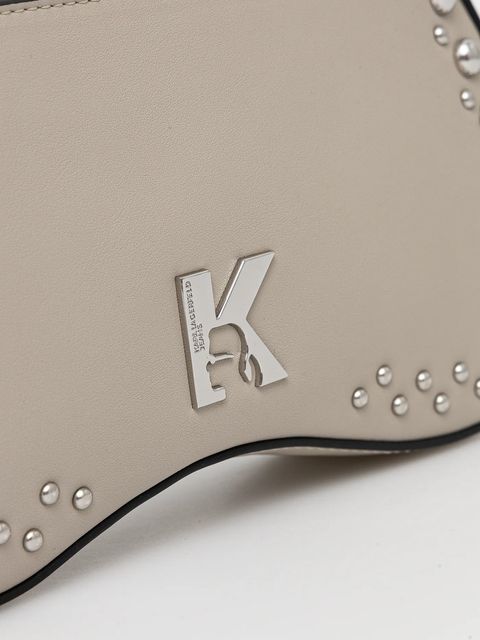 Karl Lagerfeld Jeans torebka kolor beżowy A4W30150