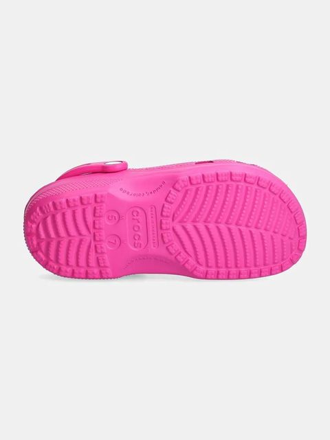 Crocs klapki Classic damskie kolor różowy 10001