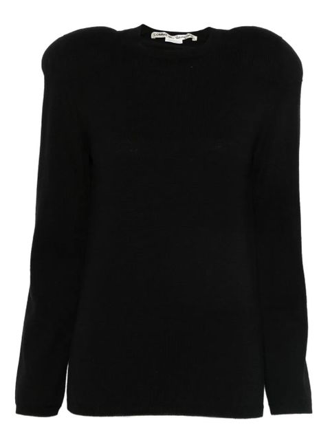 Comme Des Garçons padded sweater - Black - zdjęcie produktu nr 1
