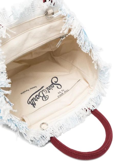 MC2 Saint Barth Colette orchid tote bag - Grey