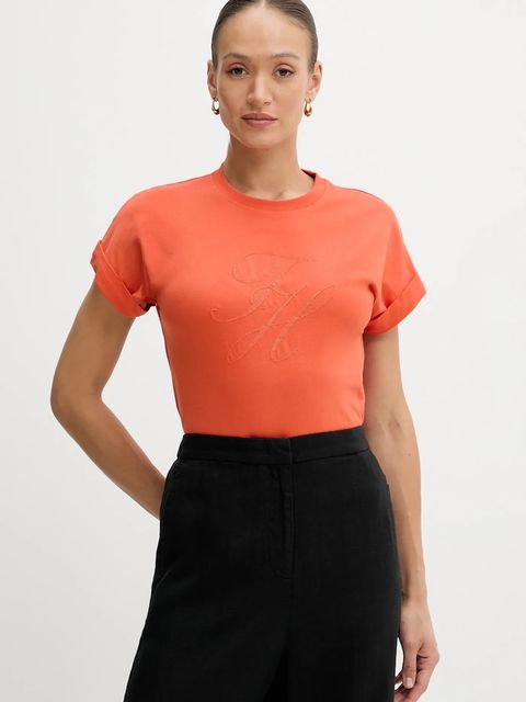 Tommy Hilfiger t-shirt bawełniany - zdjęcie produktu nr 1