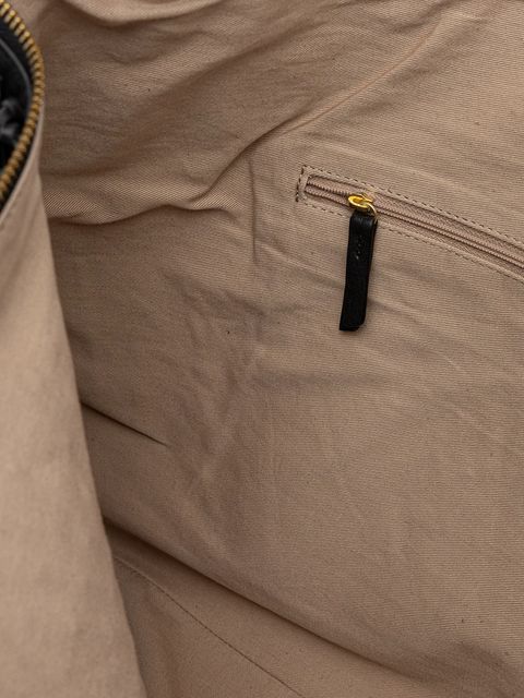 Twinset torebka skórzana kolor czarny 252TS8EAA