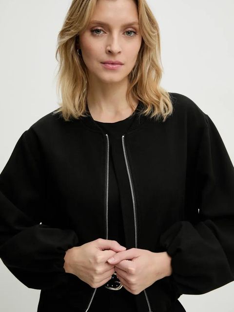 Answear.LAB kurtka kolor czarny przejściowa