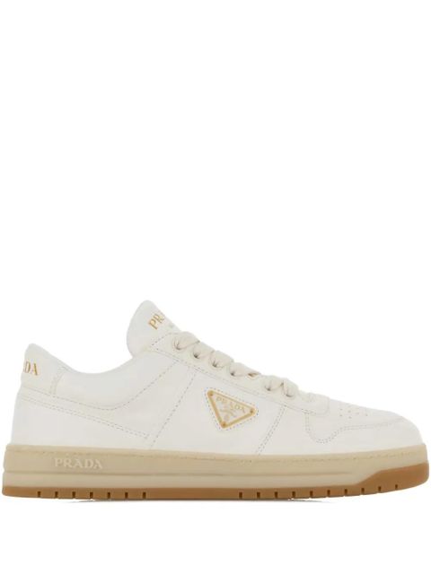Prada 30mm Downtown nappa leather sneakers - White - zdjęcie produktu nr 1