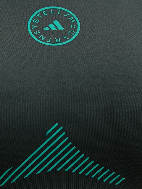 adidas by Stella McCartney top damski kolor zielony JM8750