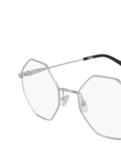 Chloé geometric-frame glasses - Silver - zdjęcie produktu nr 2
