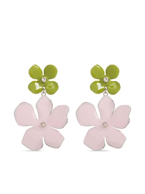 Marni floral drop earrings - Pink - zdjęcie produktu nr 1
