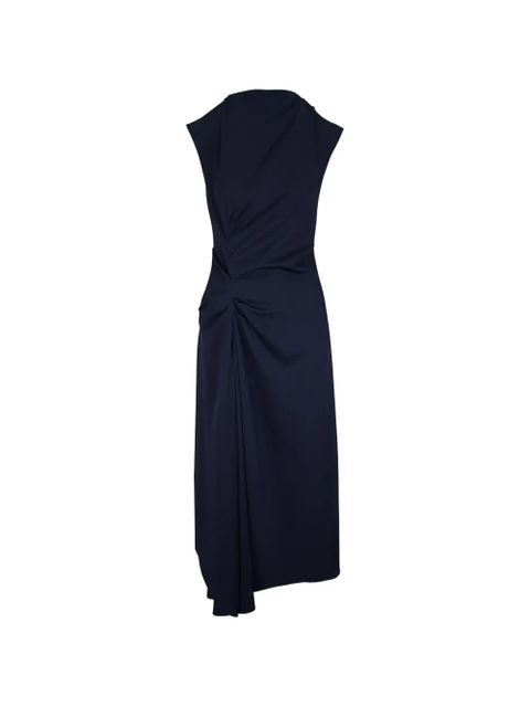 Michael Kors cowl-neck cinch midi dress - Blue - zdjęcie produktu nr 1