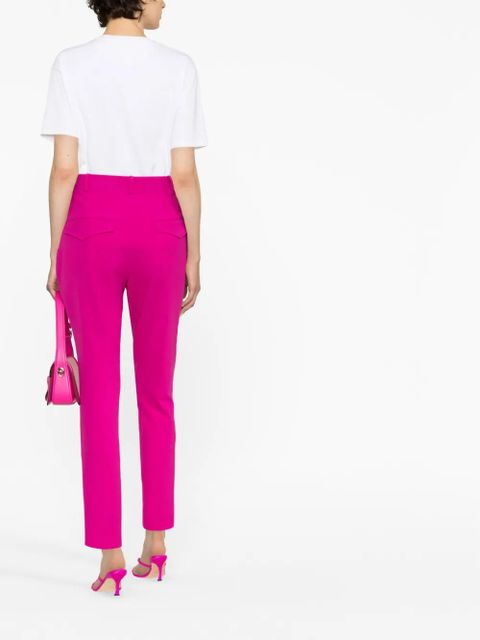 Valentino Garavani crystal-logo cotton T-shirt - White