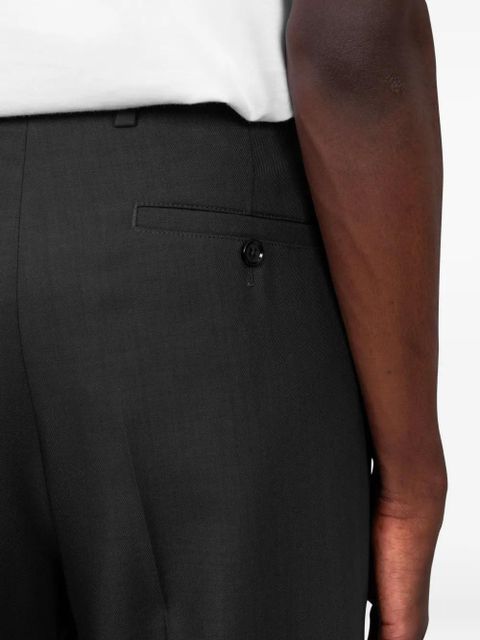 AMI Paris button fastening trousers - Grey