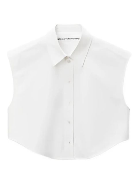Alexander Wang sleeveless collared shirt - White - zdjęcie produktu nr 1