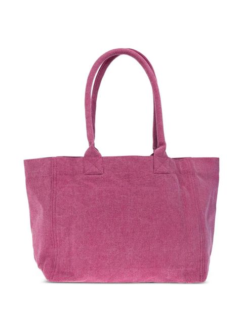 ISABEL MARANT Yenky logo-embroidered tote bag - Pink - zdjęcie produktu nr 2