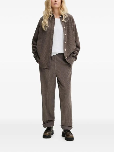 American Vintage corduroy buttoned shirt - Brown - zdjęcie produktu nr 2