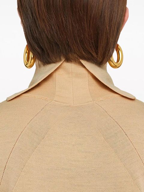 Jil Sander roll-neck wool jumper - Neutrals