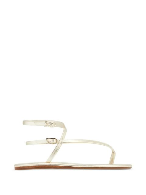 Ancient Greek Sandals Kallisti leather flat sandals - Gold - zdjęcie produktu nr 1