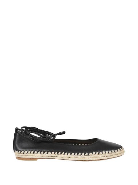 Max Mara nappa leather ballet flats - Black - zdjęcie produktu nr 1