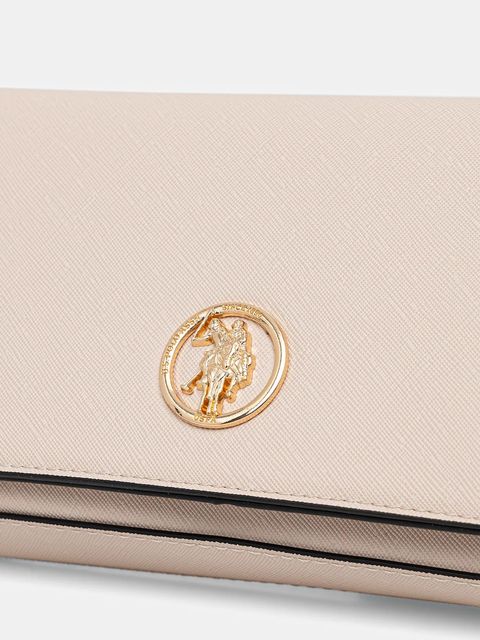 U.S. Polo Assn. torebka Ceremony kolor beżowy BEUQC6456WVP