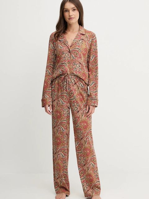 Lauren Ralph Lauren piżama damska kolor czerwony ILN92467F - zdjęcie produktu nr 1