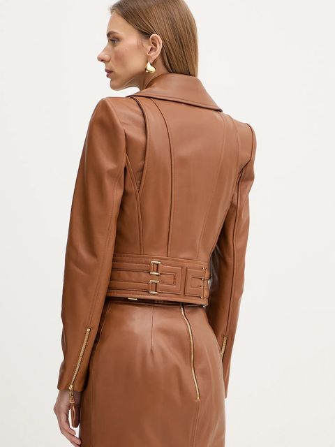 Elisabetta Franchi ramoneska skórzana