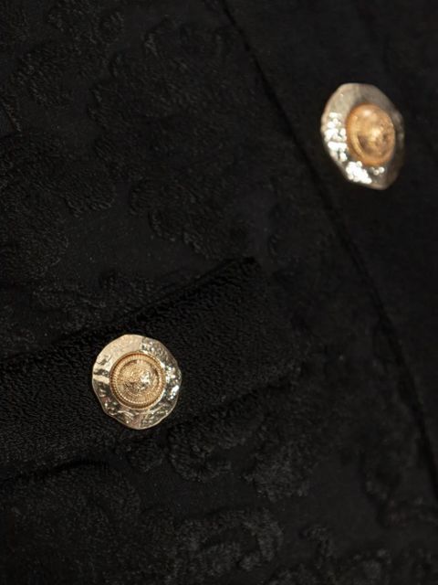 Balmain Baroque Bouclette mini dress - Black