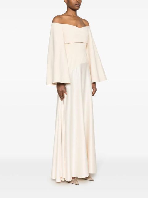 Solace London Rina maxi dress - Neutrals