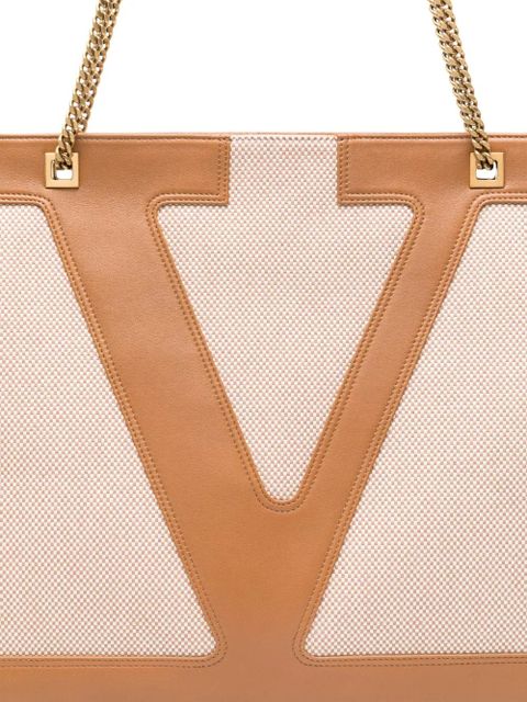 Valentino Garavani medium Viva Superstar tote bag - Neutrals