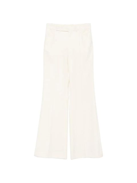 Chloé pressed-crease flared trousers - Neutrals - zdjęcie produktu nr 1