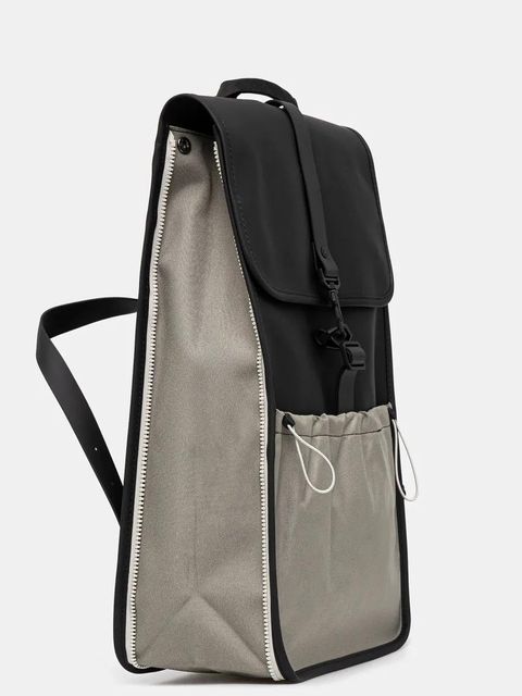 Rains plecak Mix Backpack W3 kolor czarny duży gładki 13590.01 - zdjęcie produktu nr 2