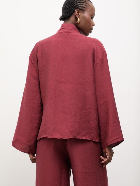 Answear.LAB marynarka damska z lyocellem - zdjęcie produktu nr 1