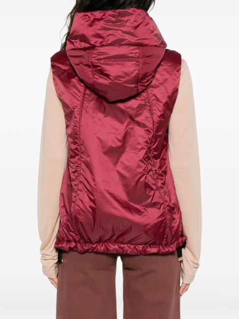 Max Mara Greengo hooded gilet - Red
