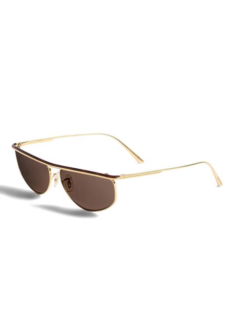 KHAITE x Oliver Peoples pilot-frame sunglasses - Gold - zdjęcie produktu nr 2