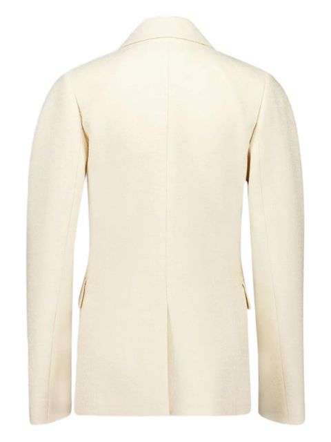 Gabriela Hearst double-breasted silk blazer - White - zdjęcie produktu nr 2