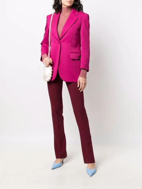 Lanvin cropped sleeve blazer - Pink