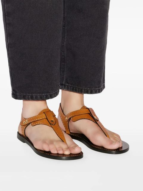 ISABEL MARANT Joony sandals - Brown