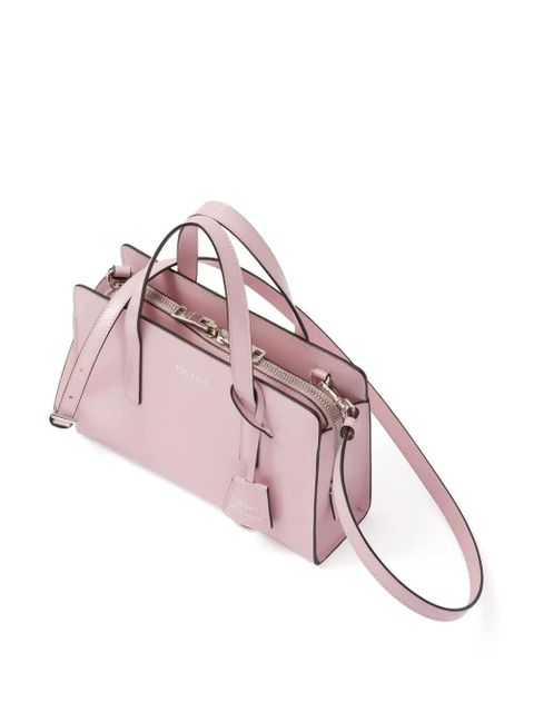 Prada Re-Edition 1995 brushed-leather mini handbag - Pink