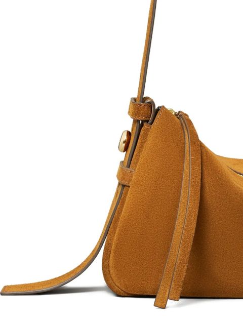 Tory Burch Romy suede shoulder bag - Brown