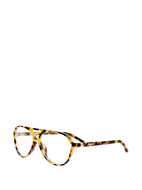 Jacquemus round frame glasses - Brown - zdjęcie produktu nr 2