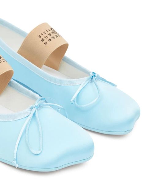 MM6 Maison Margiela Anatomic ballerina shoes - Blue