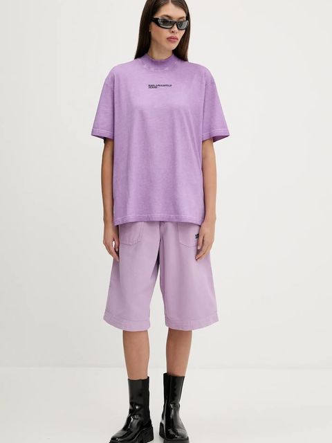 Karl Lagerfeld Jeans szorty jeansowe - zdjęcie produktu nr 1