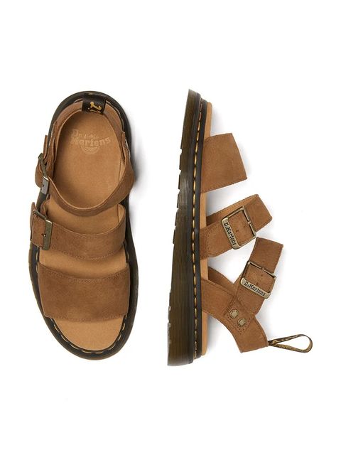 Dr. Martens sandały nubukowe Gryphon